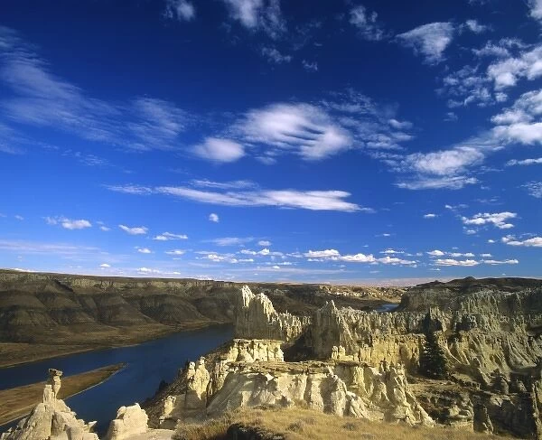 The White Cliffs of the Missouri River in Montana