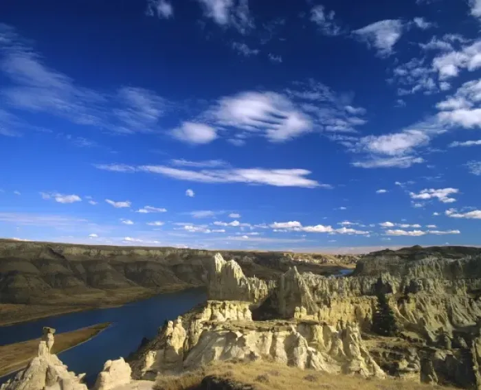 Framed Print : The White Cliffs of the Missouri River in Montana Framed Print : The White Cliffs of the Missouri River in Montana