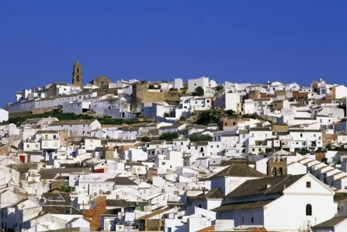 Framed Print : The white village of Baena, Spain Framed Print : The white village of Baena, Spain