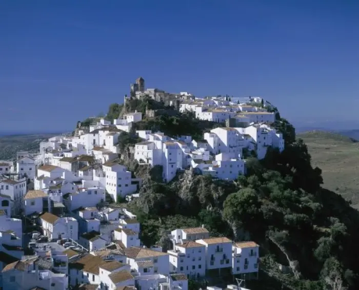 Framed Print : White Village of Casares, Andalusia, Spain Framed Print : White Village of Casares, Andalusia, Spain