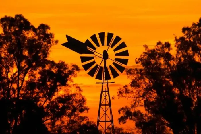 Framed Print : Windmill at Sunset Framed Print : Windmill at Sunset