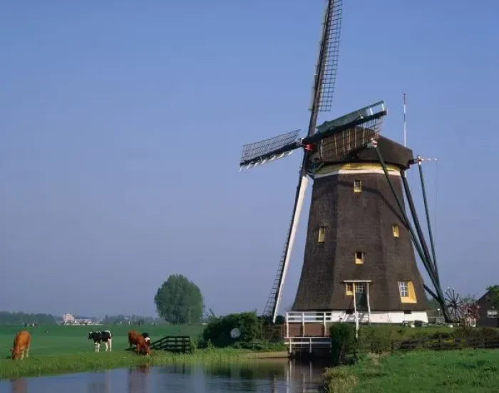 Framed Print : Windmills, Leidschendam, Netherlands Framed Print : Windmills, Leidschendam, Netherlands