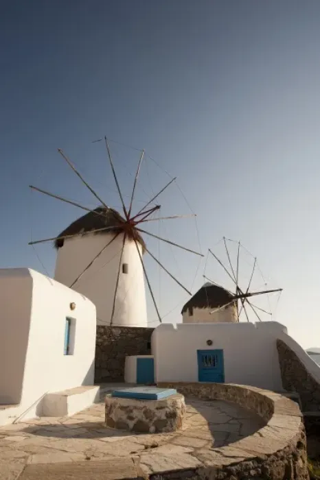 Framed Print : Windmills, Mykonos Town, Chora, Mykonos, Cyclades, Greece Framed Print : Windmills, Mykonos Town, Chora, Mykonos, Cyclades, Greece