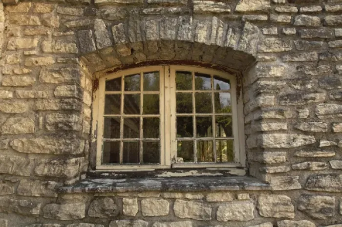 Framed Print : Windows in French Villa in provence region of southern France Framed Print : Windows in French Villa in provence region of southern France