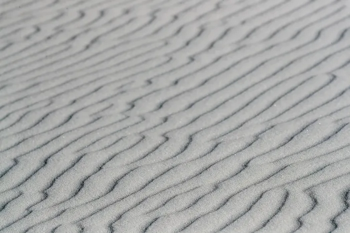 Framed Print : Winds create interesting patterns in the sand at White Sands National Park Framed Print : Winds create interesting patterns in the sand at White Sands National Park