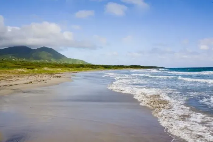 Framed Print : Windward Beach, Nevis Framed Print : Windward Beach, Nevis