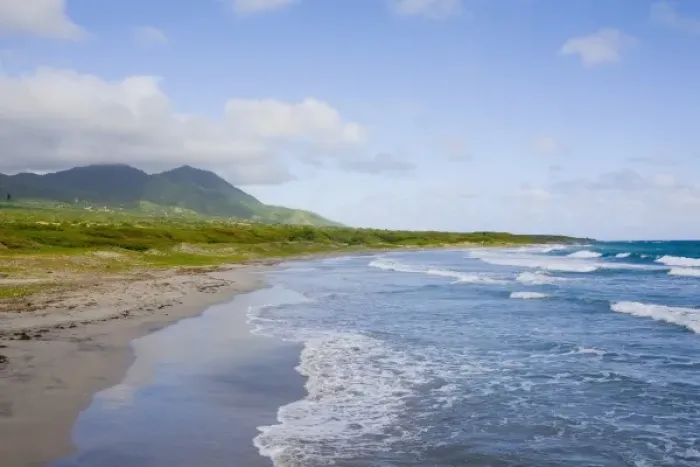 Framed Print : Windward Beach, Nevis Framed Print : Windward Beach, Nevis