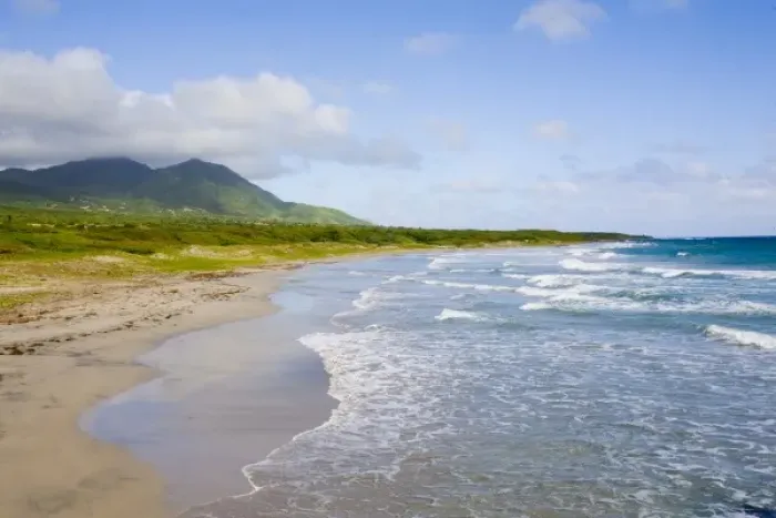 Framed Print : Windward Beach, Nevis Framed Print : Windward Beach, Nevis