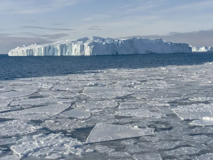 Framed Print : Winter at the Ilulissat Fjord, located in the Disko Bay in West Greenland