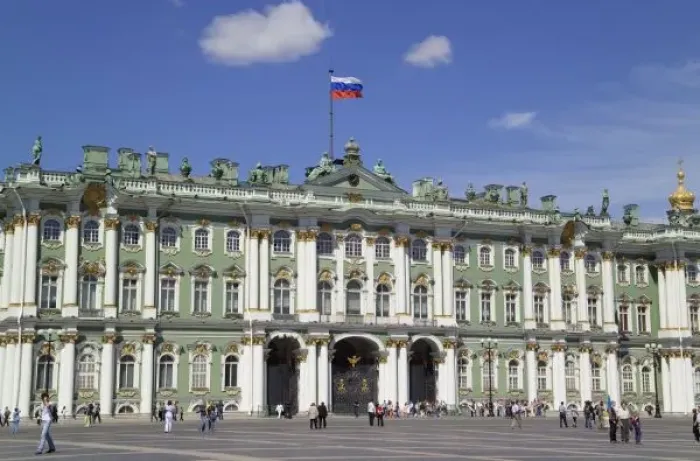 Framed Print : The Winter Palace, St Petersburg, Russia (RF)