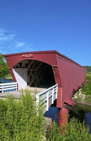 Winterset Iowa home of Bridges Of Madison County, famous Holliwell Bridge 1880 movie