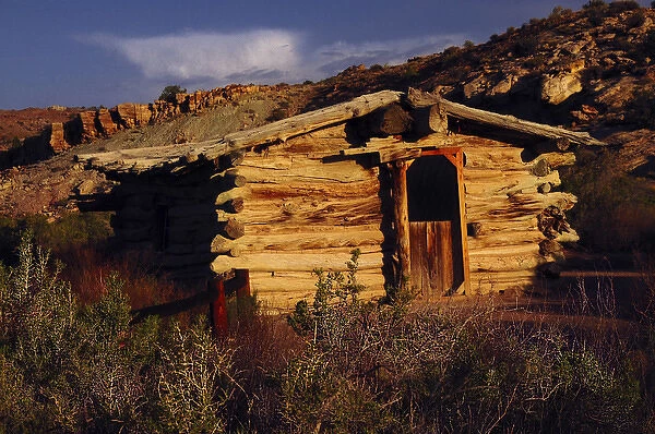 Wolfe Ranch Cabin, Arches National Park, Utah, USA