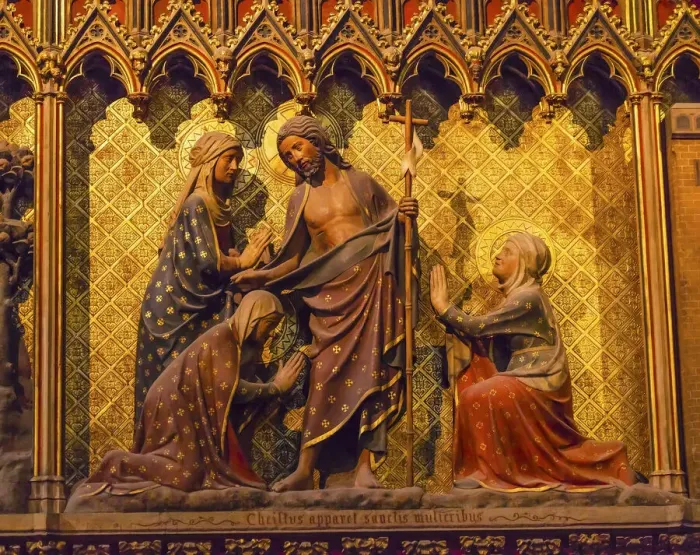 Framed Print : Women Praying Jesus Christ wooden panel statues, Notre Dame Cathedral, Paris, France Framed Print : Women Praying Jesus Christ wooden panel statues, Notre Dame Cathedral, Paris, France