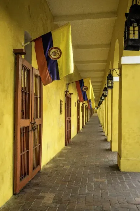 Framed Print : Wonderful architecture in the San Diego section of the Old City, Cuidad Vieja, Cartagena Framed Print : Wonderful architecture in the San Diego section of the Old City, Cuidad Vieja, Cartagena