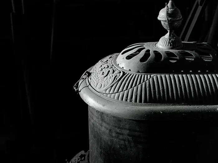 Framed Print : Wood burning stove once heated a general store in a ghost town in California, USA