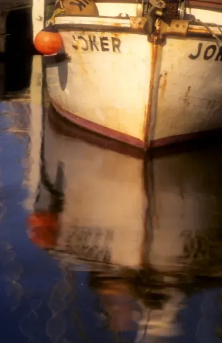 Framed Print : 02. Wooden Fishing boat (Editorial Usage Only)