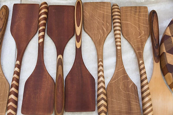 Wooden spatulas, Klaipeda, Lithuania
