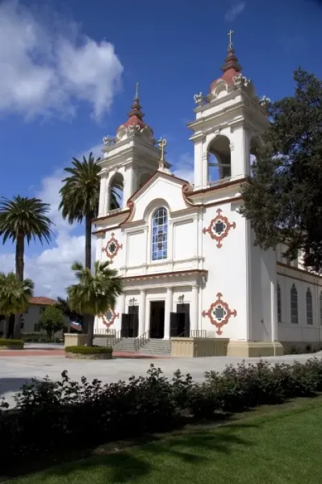 Framed Print : Five Wounds Portuguese National Church in San Jose, California