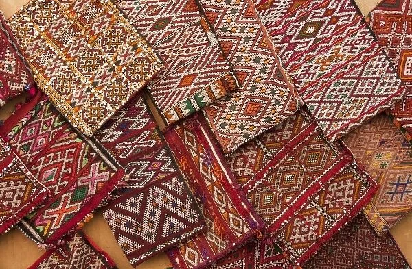 Woven fabric, Fes medina, Morocco