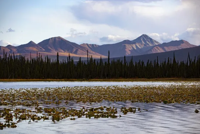 Framed Print : Wrangell Mountains, Alaska, USA