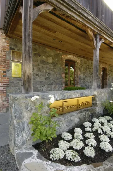 Framed Print : As of this writing (3-12-2012) The French Laundry is considered one of the best restaurants