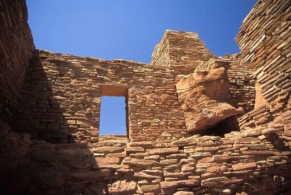 Wupatki Ruins National Monument was home to an Anasazi culture, the ancestors to the Hopi