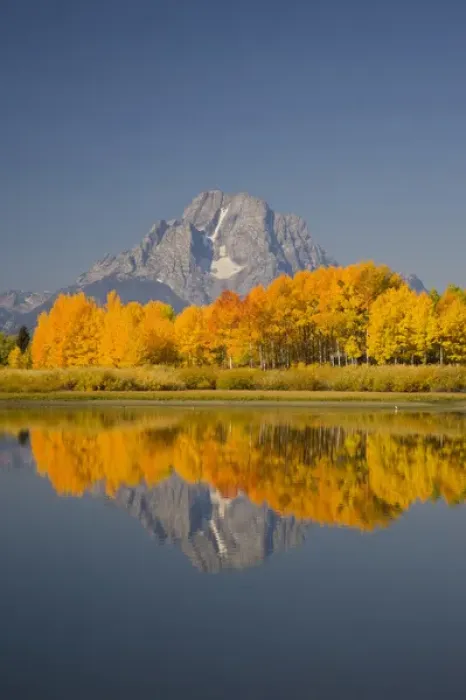 Framed Print : WY, Grand Teton National Park, Mount Moran and Snake River Framed Print : WY, Grand Teton National Park, Mount Moran and Snake River