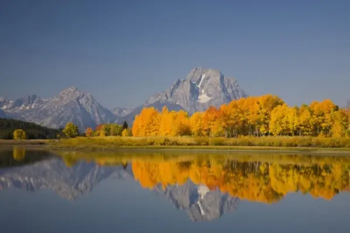 Framed Print : WY, Grand Teton National Park, Teton Range with Mount Moran and Snake River Framed Print : WY, Grand Teton National Park, Teton Range with Mount Moran and Snake River