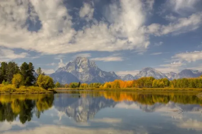 Framed Print : WY, Grand Teton National Park, Teton Range with Mount Moran and Snake River Framed Print : WY, Grand Teton National Park, Teton Range with Mount Moran and Snake River