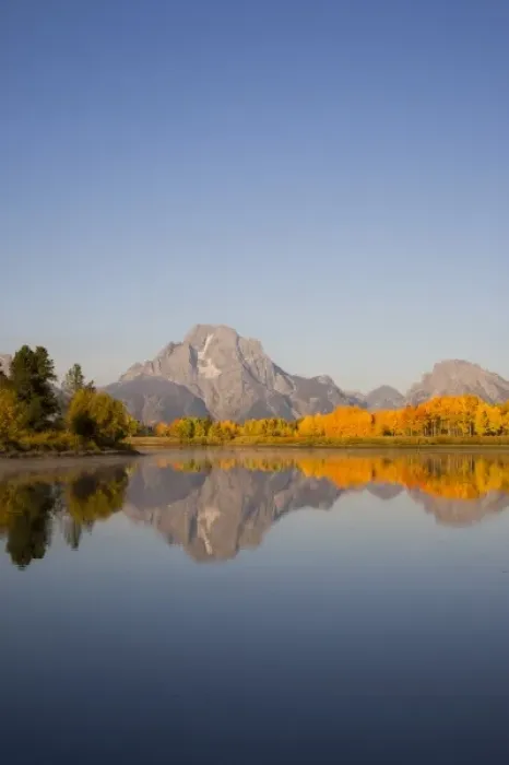 Framed Print : WY, Grand Teton National Park, Teton Range with Mount Moran and Snake River Framed Print : WY, Grand Teton National Park, Teton Range with Mount Moran and Snake River
