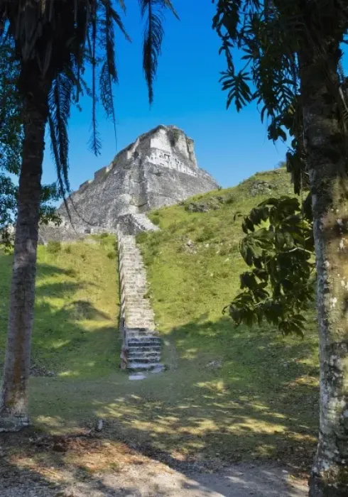 Framed Print : Xunantunich Mayan Ruins, Belize