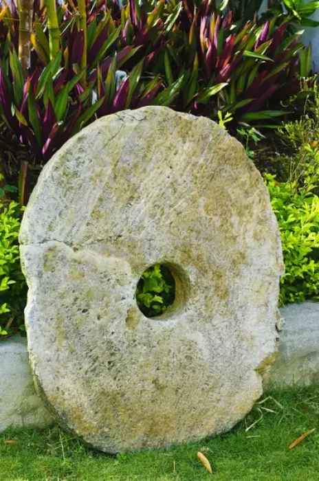 Framed Print : Yap. Stone money Framed Print : Yap. Stone money