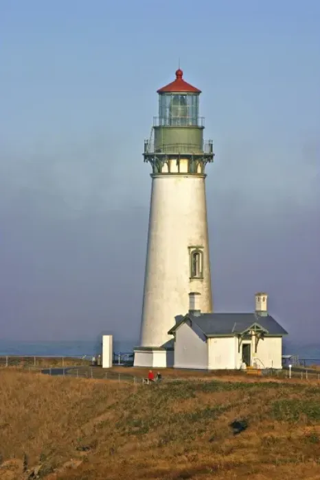 Framed Print : Yaquina Head Lighthouse at Newport Oregon Framed Print : Yaquina Head Lighthouse at Newport Oregon