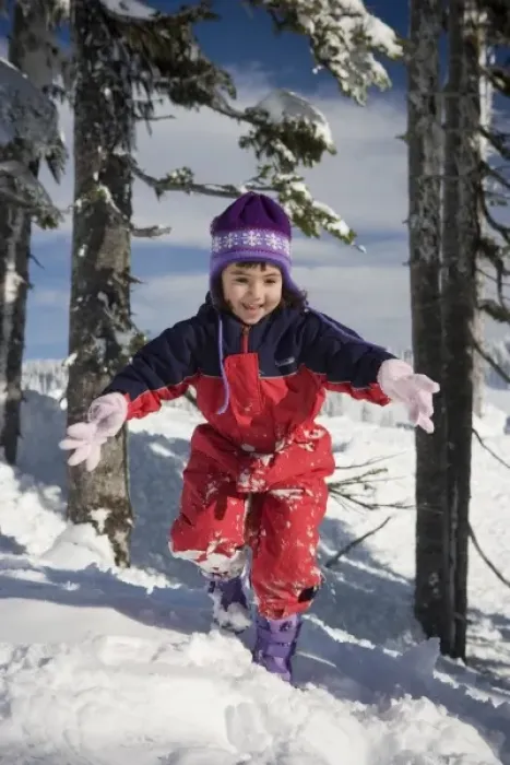 Framed Print : Four year old girl playing in the snow at Mt. Rainier National Park, Washington (MR) Framed Print : Four year old girl playing in the snow at Mt. Rainier National Park, Washington (MR)
