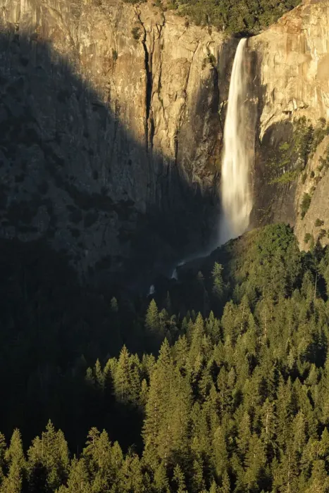 Framed Print : Yosemite Falls, the highest in Yosemite National Park, California