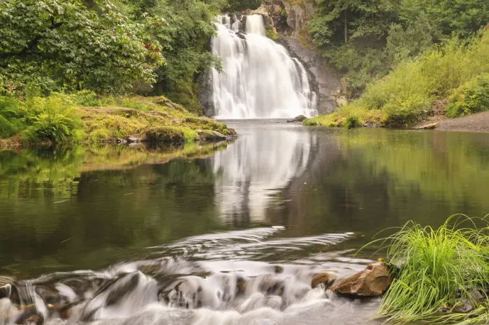 Framed Print : Youngs Falls near Astoria, Oregon Framed Print : Youngs Falls near Astoria, Oregon