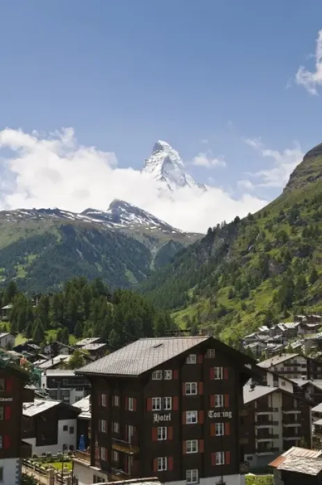 Framed Print : Zermatt, Switzerland. The Matterhorn from Zermatt