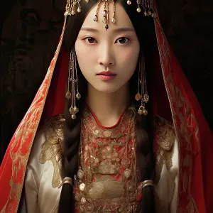 13th century Mongolian queen. &copy;Jim Zuckerman / Jaynes Gallery / DanitaDelimont.com