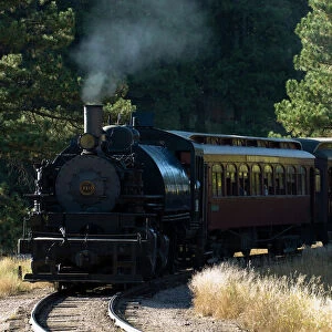 1880 Train, Hill City, Black Hills, South Dakota, USA