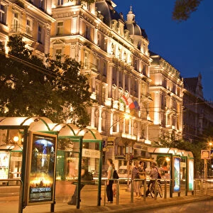 5 star Corinthia Crown Grand Hotel Royal, Pest side of Central Budapest, Capital of Hungary