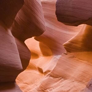 Abstract Detail of Lower Antelope Canyon near Page, AZ, USA