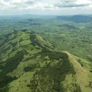 Southwestern Uganda Aerial Landscape Print Southwestern Uganda Aerial Landscape Print