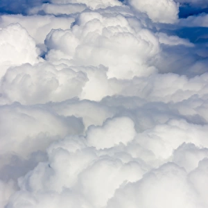 Aerial view of clouds, Philippines