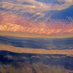 Bolivia Aerial Landscape Print