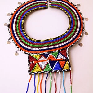 Africa, Kenya. Msai Tribal Beads