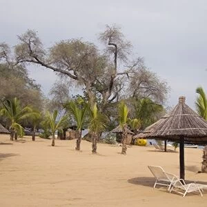 Africa; Malawi; Lake Malawi; Mangochi; Beach at Club Makakola on Lake Malawi