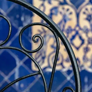 Fes Wrought-Iron Design Print Fes Wrought-Iron Design Print