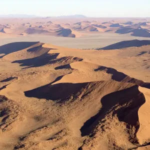 Africa, Namibia, Namib-Naukluft Park. Aerial of desert landscape Africa, Namibia, Namib-Naukluft Park. Aerial of desert landscape