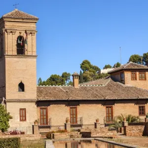 Alhambra Stone Building Print Alhambra Stone Building Print