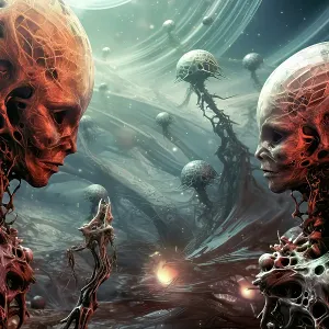 Alien beings and environment. &copy;Jim Zuckerman / Jaynes Gallery / DanitaDelimont.com